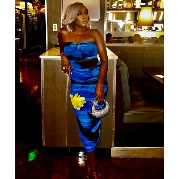 ZARA BLOGGER FAVE!!! Fitted Strapless Dress NWT - Picture 14 of 16